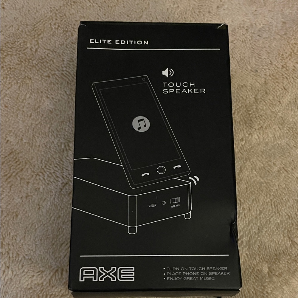 AXE Elite Edition Black Touch Speaker